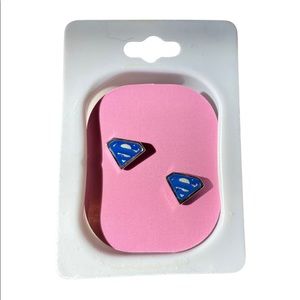 Superman Stud Earrings